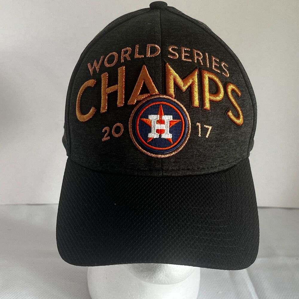 NEW Houston Astros Hat Cap New Era One Size 39Thirty 2017 World Series Champions